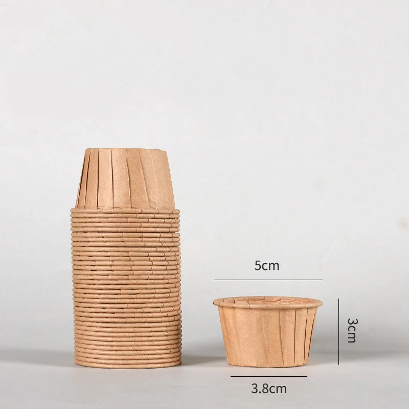 50pc Mini Paper Favor Containers - Wedding & Anniversary Party Supplies